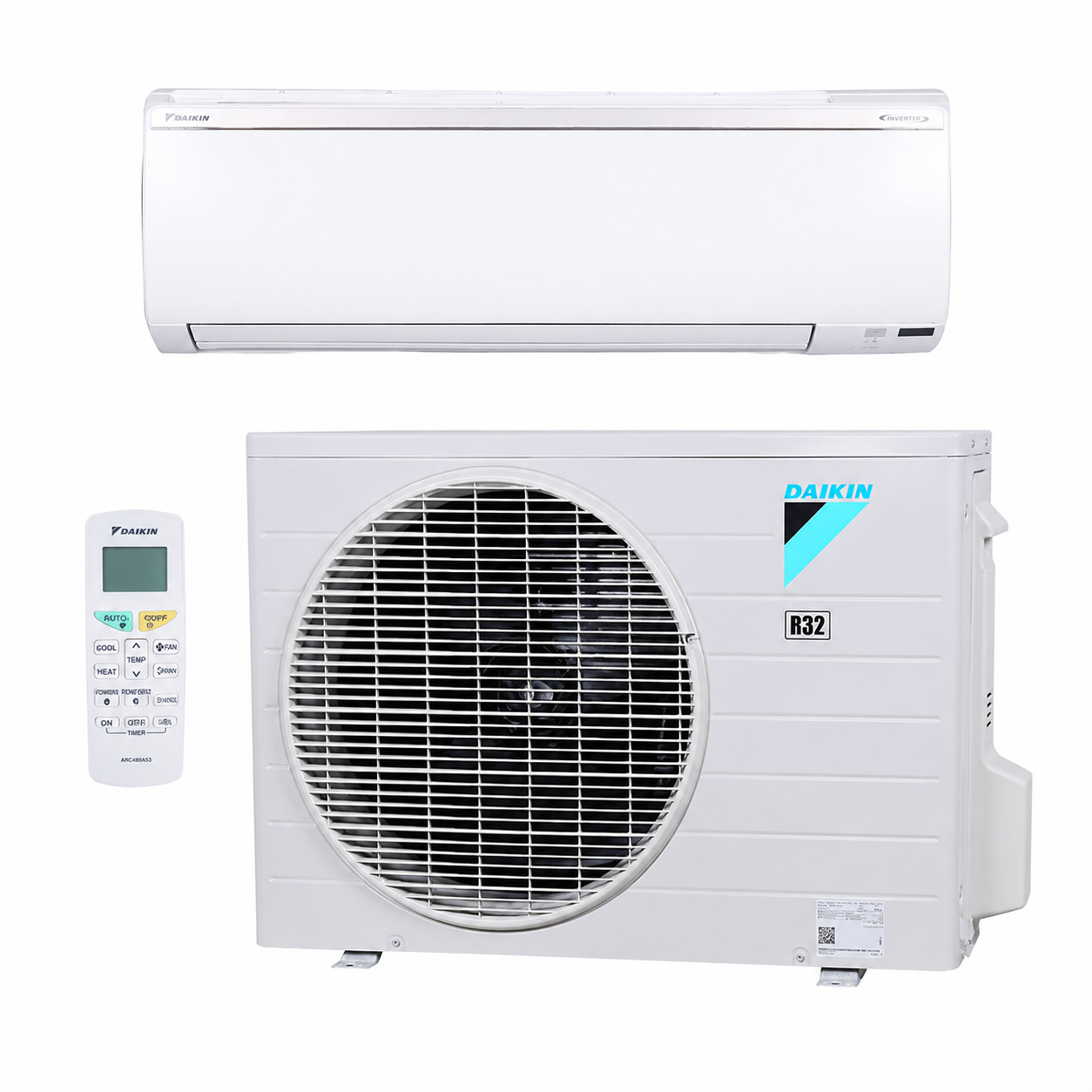 Daikin OTERRA - 9K BTU - Single-Zone Wall Mount Heat Pump - 21.0 SEER2 with Install