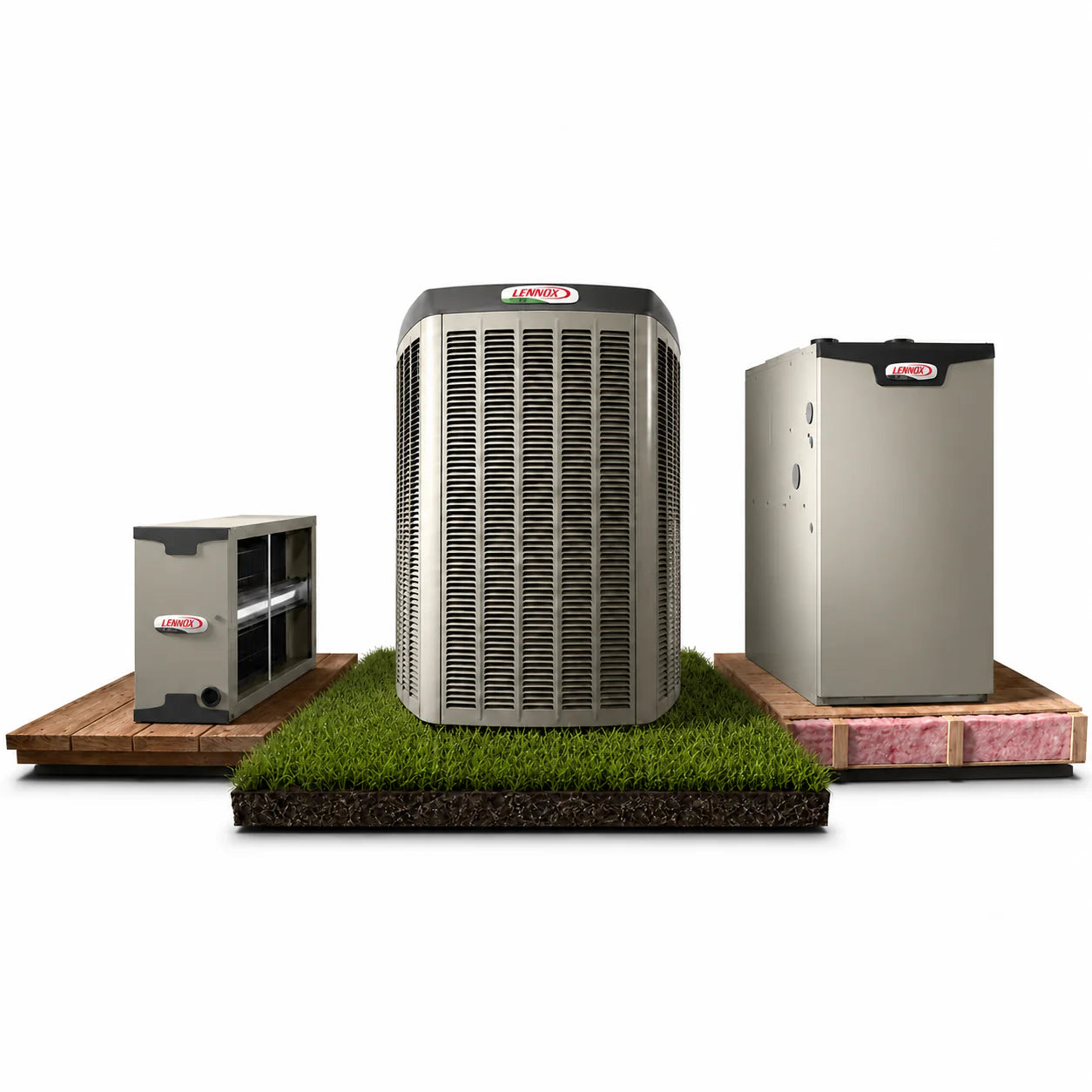 Lennox Elite EL18KCV - 3.0 Ton AC w/ EL297 Variable 97% AFUE Furnace (Vertical) + CK40CT-36B Coil - 19.0 SEER2 with Install
