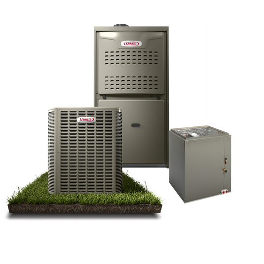 Lennox - 2.5-Ton - 14.3 SEER2 - Single-Stage Gas System with 80% Furnace - Upflow - Available in Frisco TX