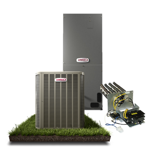 Lennox - 3.5-Ton - 14.3 SEER2 - Single-Stage - Heat Pump System with CBK45UHPT-042 Air Handler - Frisco TX Market Access