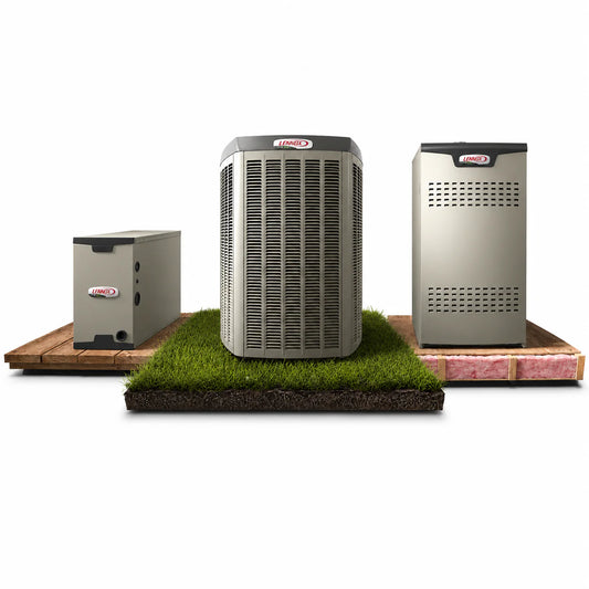 Lennox Elite EL22KCV - 5 Ton - 20.5 SEER2 AC with SL280 - Two-Stage/Variable - 80% AFUE Furnace - Up-flow Coil - Gas System - with install