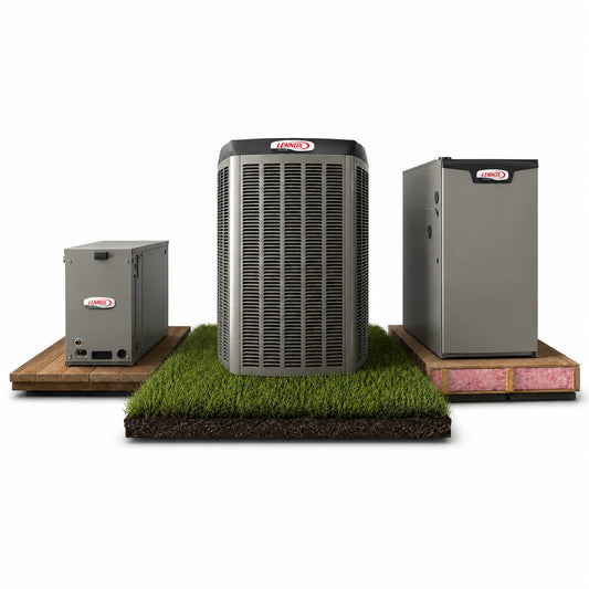 Lennox Elite EL22KCV - 5 Ton - 20 SEER2 AC with SLP99 - Modulating/Variable - 99% AFUE Furnace - Up-flow Coil - Gas System - with install